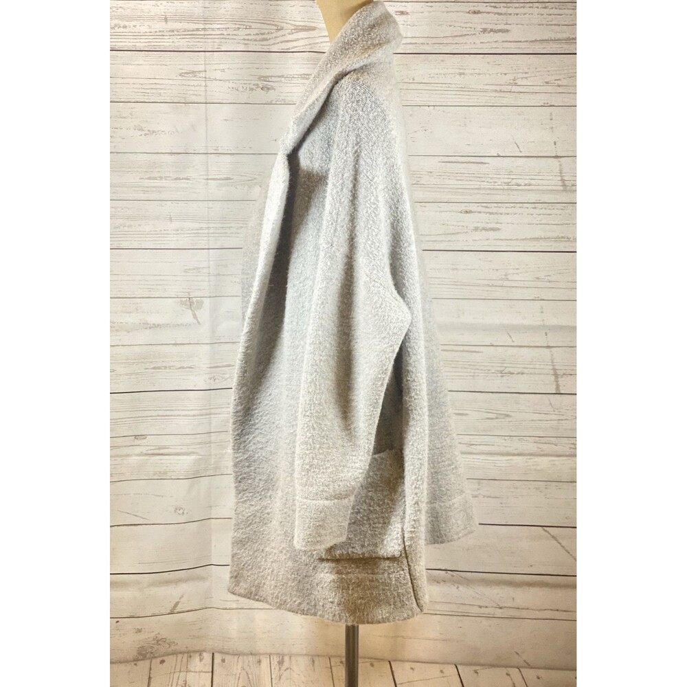 Brandy Melville Kennedy Drape Sweater Marled Gray  One Size - Picture 3 of 11